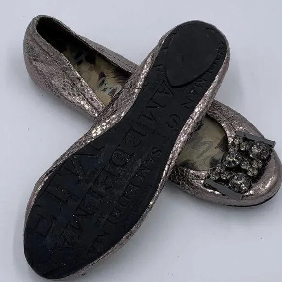 Sam Edelman Silver‎ Flats - Picture 2 of 4